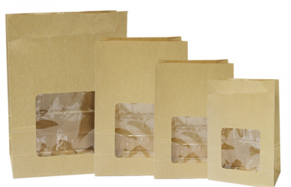 食品級(jí)牛皮紙袋 環(huán)?？裳h(huán)包裝牛皮紙